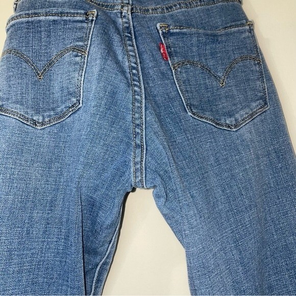 Levi's 711 Size 25 Skinny Jean Light Wash - Picture 6 of 10